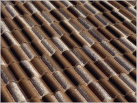 Coppo di Francia antichizzata coppo vecchio
